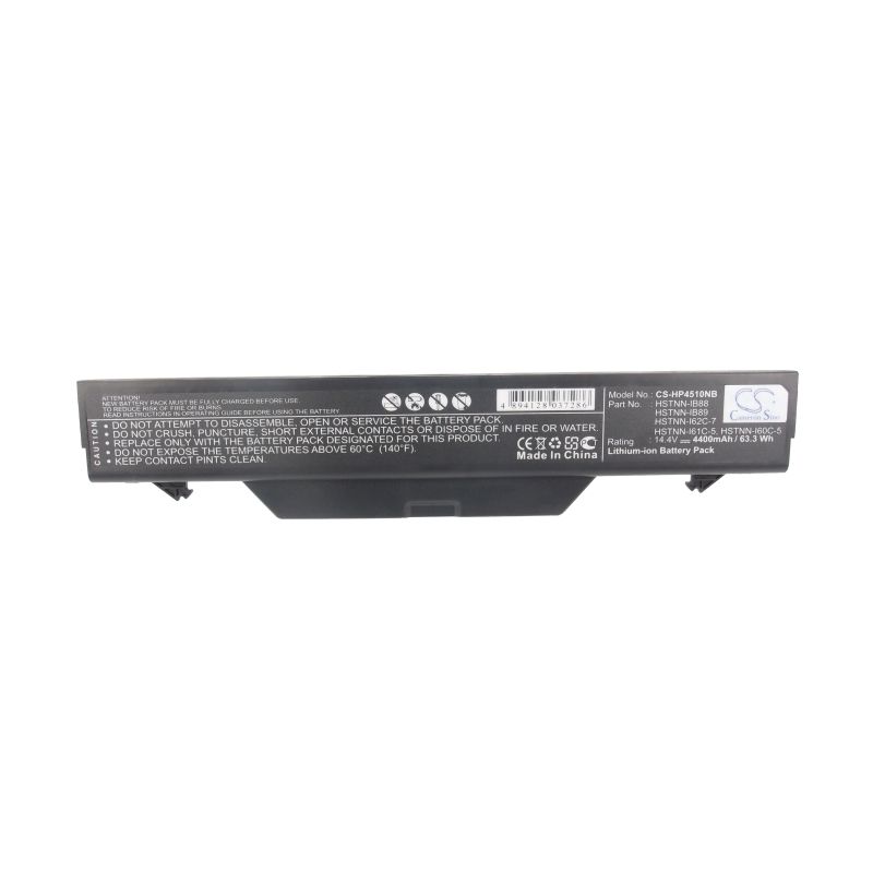 Li-ion Battery fits Hp, probook 4510s, probook 4510s/ct, probook 4515s 14.4V, 4400mAh Notebook & Laptop Cameron Sino Technology Limited