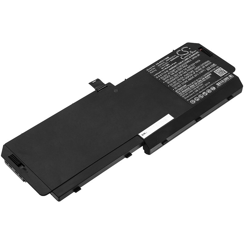 Li-ion Battery Fits Hp, Zbook 17 G5, Zbook 17 G5 2zc44ea, Zbook 17 G5 2zc45ea 11.55v, 8200mah Notebook & Laptop Cameron Sino Technology Limited