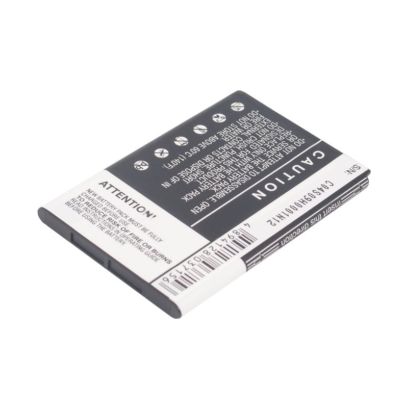 Li-ion Battery fits Htc, 7 mozart, a315c, a3360 3.7V, 1350mAh Mobile & SmartPhone Cameron Sino Technology Limited