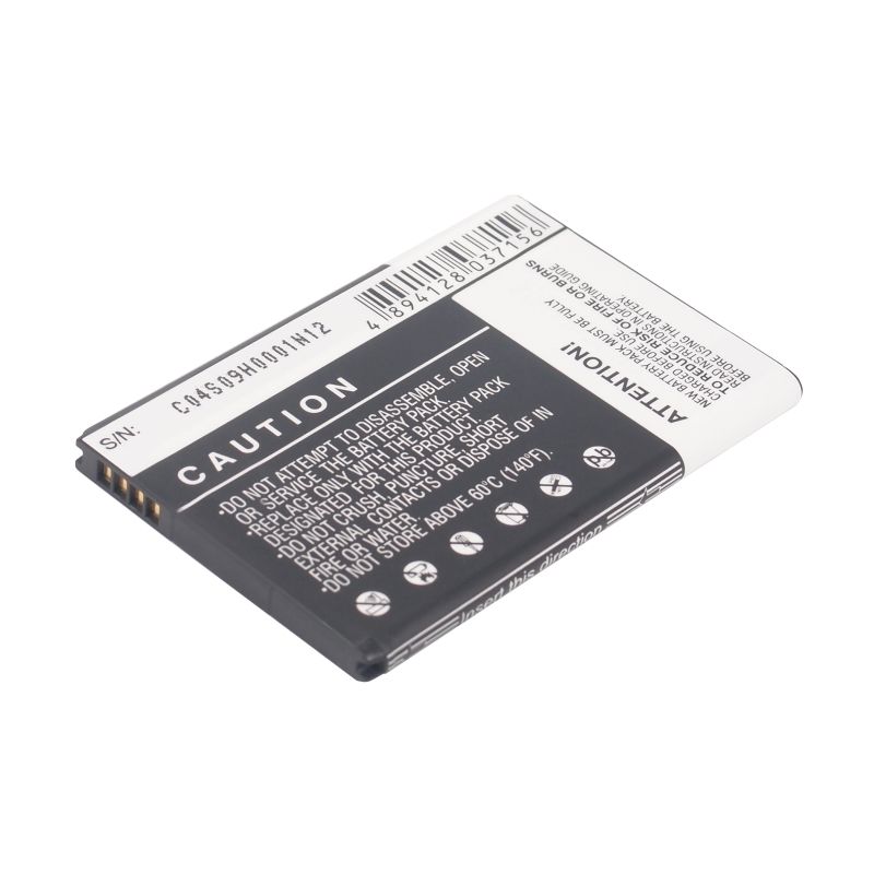 Li-ion Battery fits Htc, 7 mozart, a315c, a3360 3.7V, 1350mAh Mobile & SmartPhone Cameron Sino Technology Limited