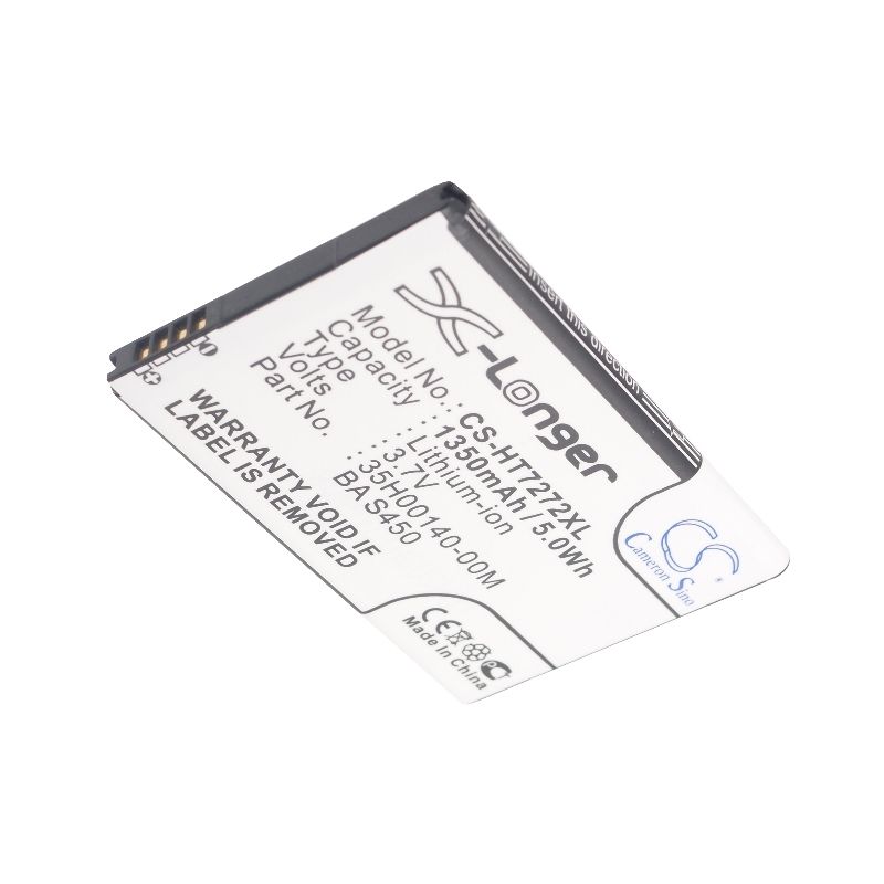 Li-ion Battery fits Htc, 7 mozart, a315c, a3360 3.7V, 1350mAh Mobile & SmartPhone Cameron Sino Technology Limited