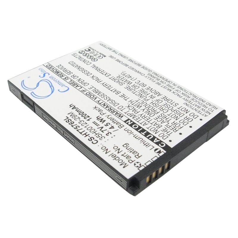 Li-ion Battery fits Htc, 7 pro, t7576 3.7V, 1200mAh Mobile & SmartPhone Cameron Sino Technology Limited