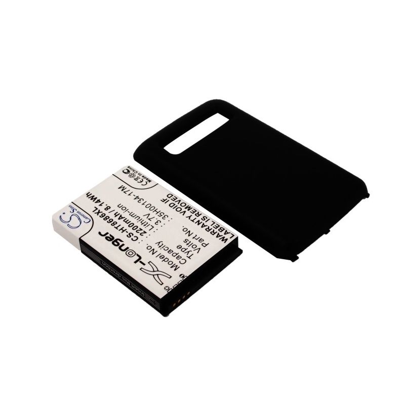 Li-ion Battery fits Htc, 7 trophy, spark, t8686 3.7V, 2200mAh Mobile & SmartPhone Cameron Sino Technology Limited