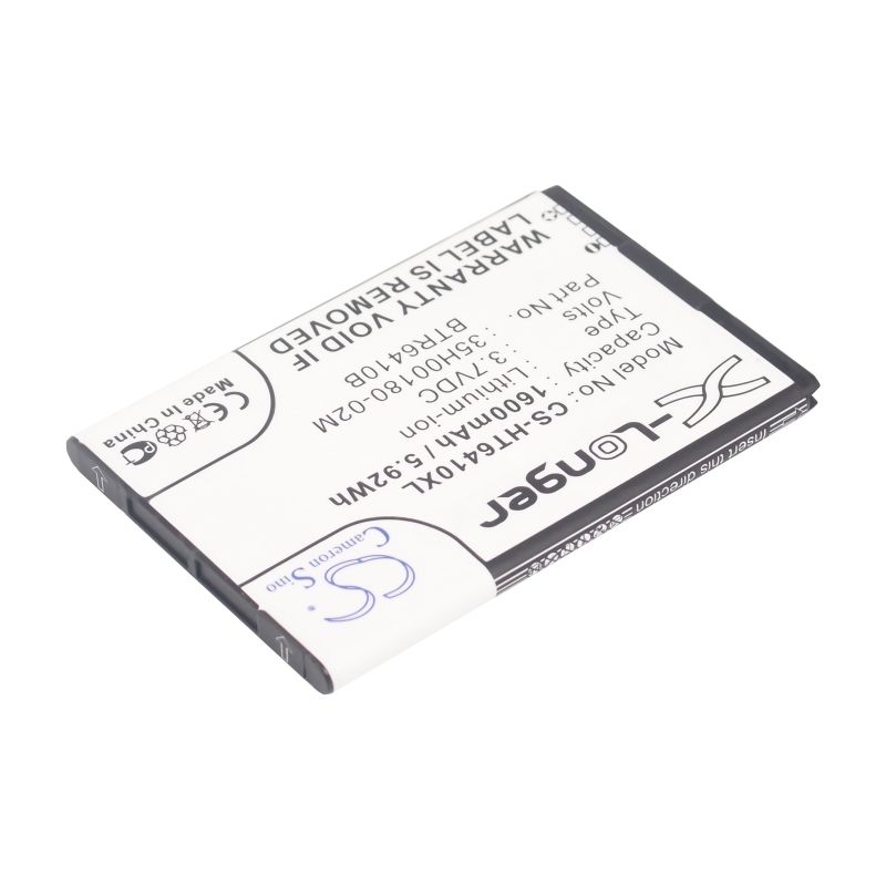 Li-ion Battery fits Htc, adr6410, adr6410l, adr6410lvw 3.7V, 1600mAh Mobile & SmartPhone Cameron Sino Technology Limited