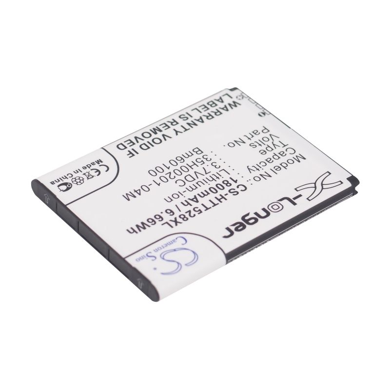 Li-ion Battery fits Htc, c520e, c525c, c525e 3.8V, 1800mAh Communications Cameron Sino Technology Limited (Suspended)