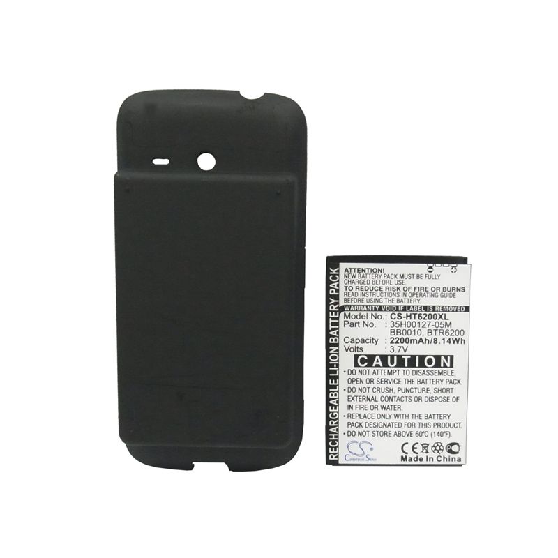 Li-ion Battery fits Htc, droid eris, droid eris 6200, verizon 3.7V, 2200mAh Mobile & SmartPhone Cameron Sino Technology Limited