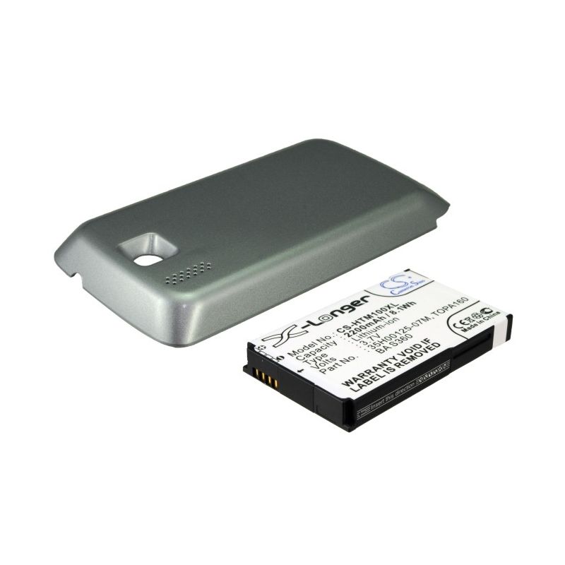 Li-ion Battery fits Htc, mega 100, t3333, touch2 3.7V, 2200mAh Mobile & SmartPhone Cameron Sino Technology Limited (Suspended)