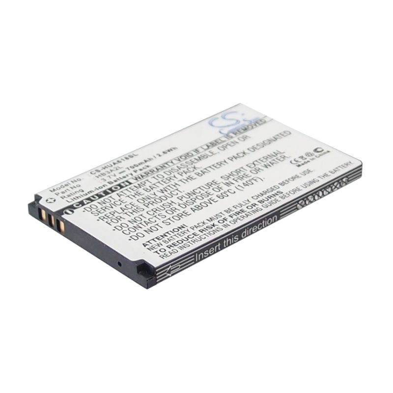 Li-ion Battery fits Huawei, a618, calidad, excelente calidad 3.7V, 700mAh Communications Cameron Sino Technology Limited (Suspended)
