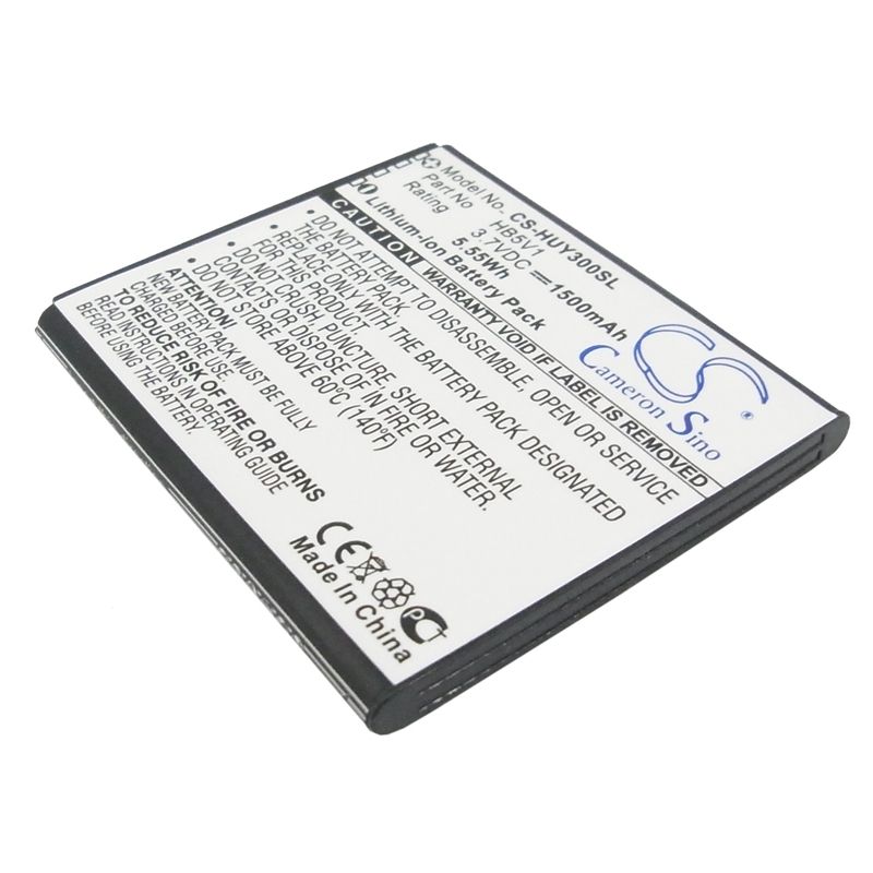 Li-ion Battery fits Huawei, ascend g350, ascend g350-u00, ascend t8833 3.7V, 1500mAh Mobile & SmartPhone Cameron Sino Technology Limited