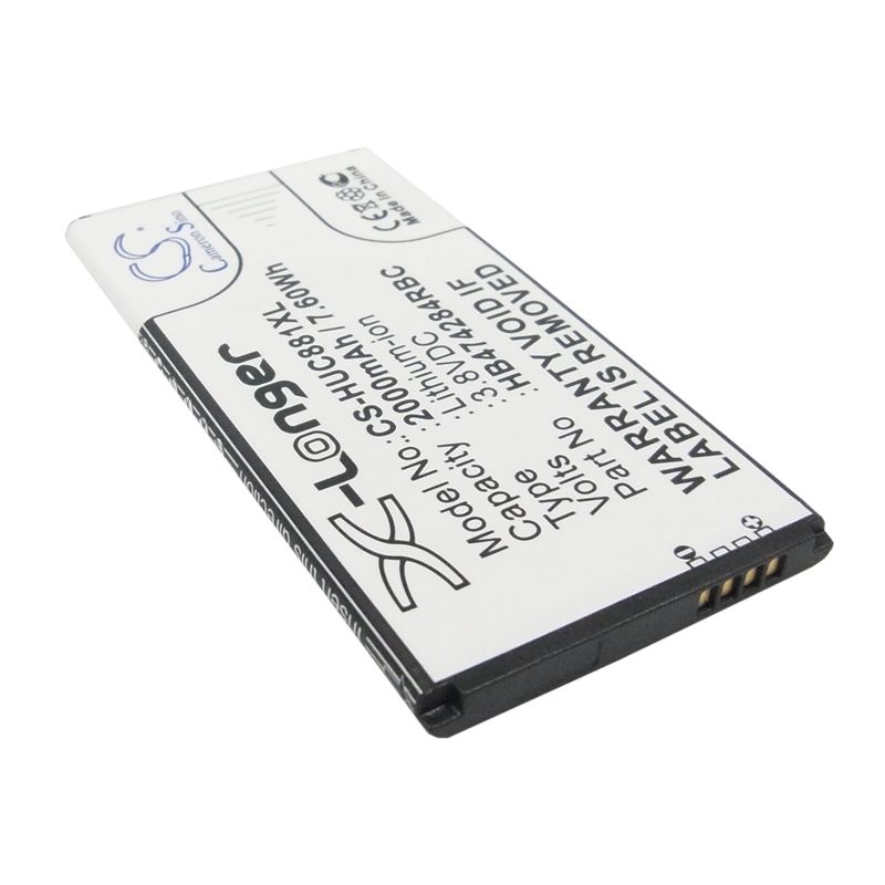 Li-ion Battery Fits Huawei, Ascend G521, Ascend G521-l076, Ascend G615 3.8v, 2000mah Mobile & SmartPhone Cameron Sino Technology Limited