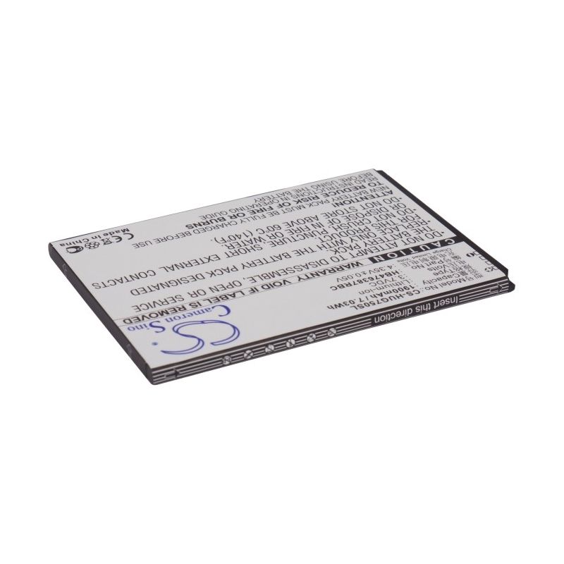 Li-ion Battery fits Huawei, ascend g750, ascend g750-t00, ascend g750-t01 3.7V, 1900mAh Mobile & SmartPhone Cameron Sino Technology Limited