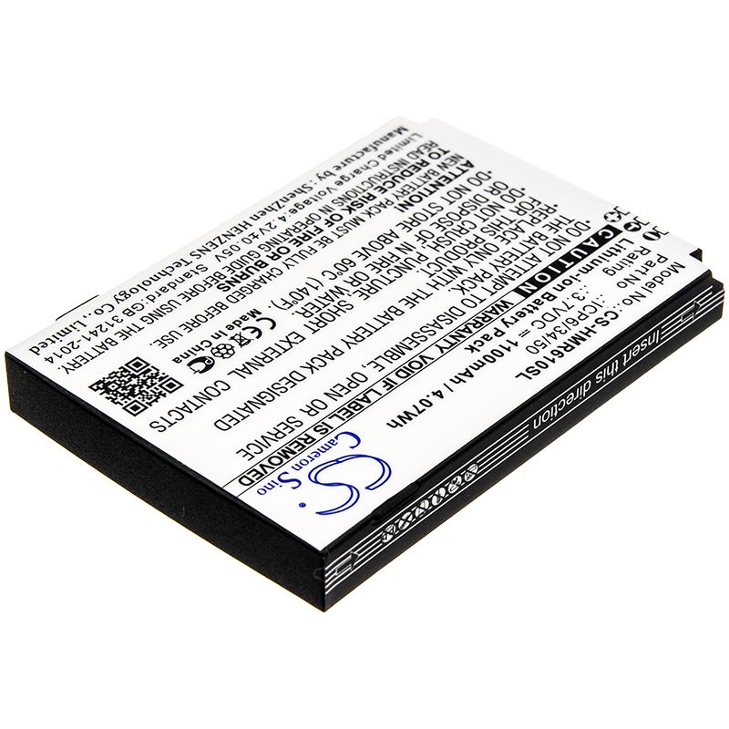 Li-ion Battery fits Humanware, Smartview Versa, Smartview Versa+ 3.7V, 1100mAh Equipment & Survey & Test Cameron Sino Technology Limited