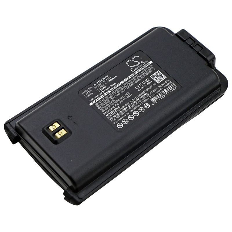 Li-ion Battery fits Hyt, Tc-610, Tc-610p, Tc-610s 7.4V, 1200mAh Two-Way Radio Cameron Sino Technology Limited