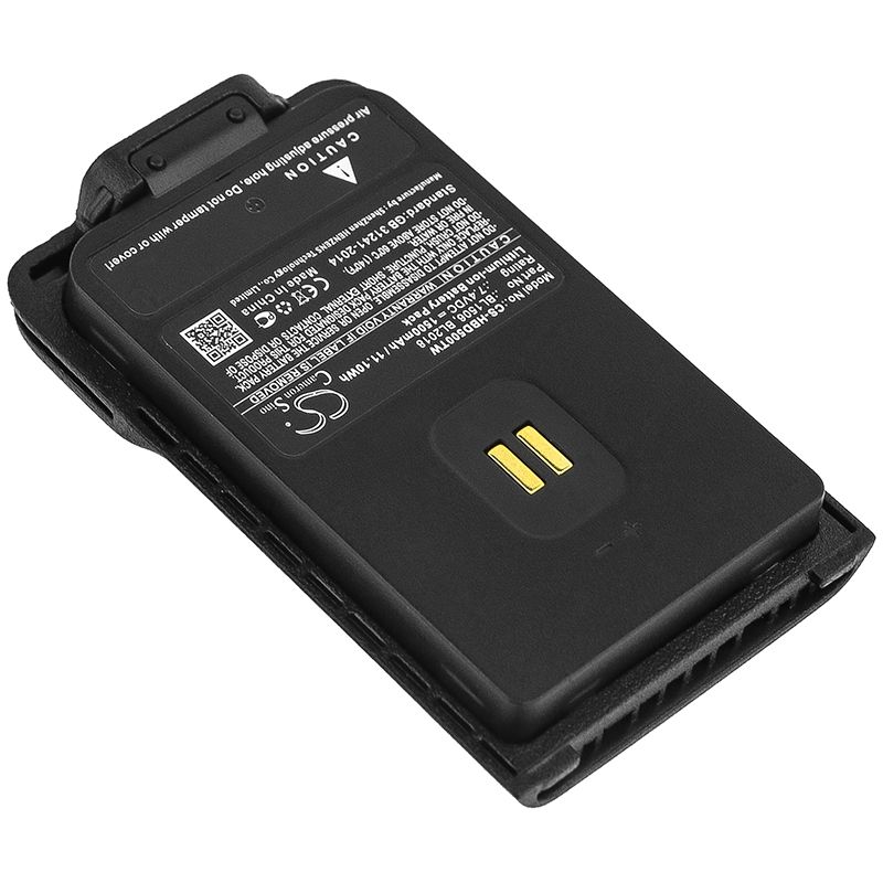 Li-ion Battery fits Hytera, Bd500, Bd505, Bd555 7.4V, 1500mAh Two-Way Radio Cameron Sino Technology Limited