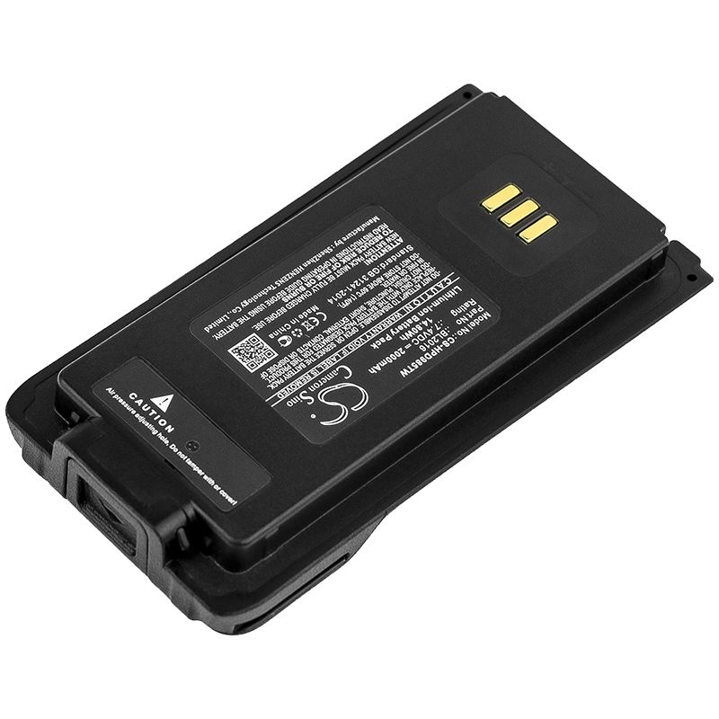 Li-ion Battery fits Hytera, Pd985, Pd985u 7.4V, 2000mAh Two-Way Radio Cameron Sino Technology Limited