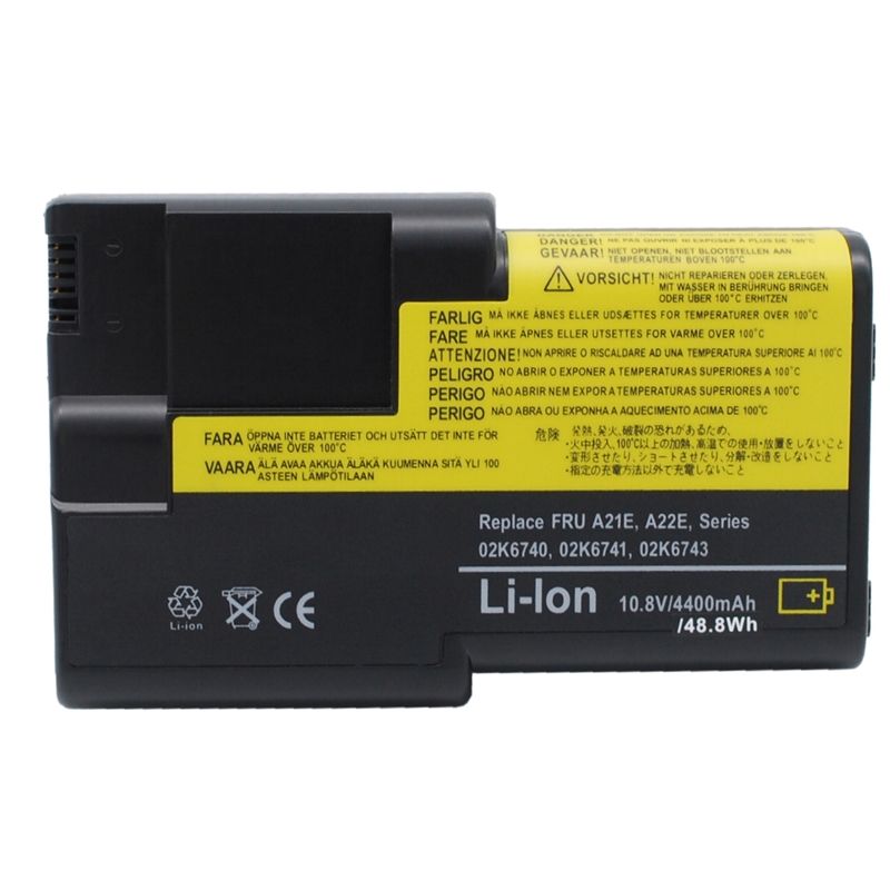 Li-ion Battery fits Ibm, thinkpad A21e, thinkpad A21e-2655, thinkpad A22e 10.8V, 4400mAh Computer Cameron Sino Technology Limited (Suspended)