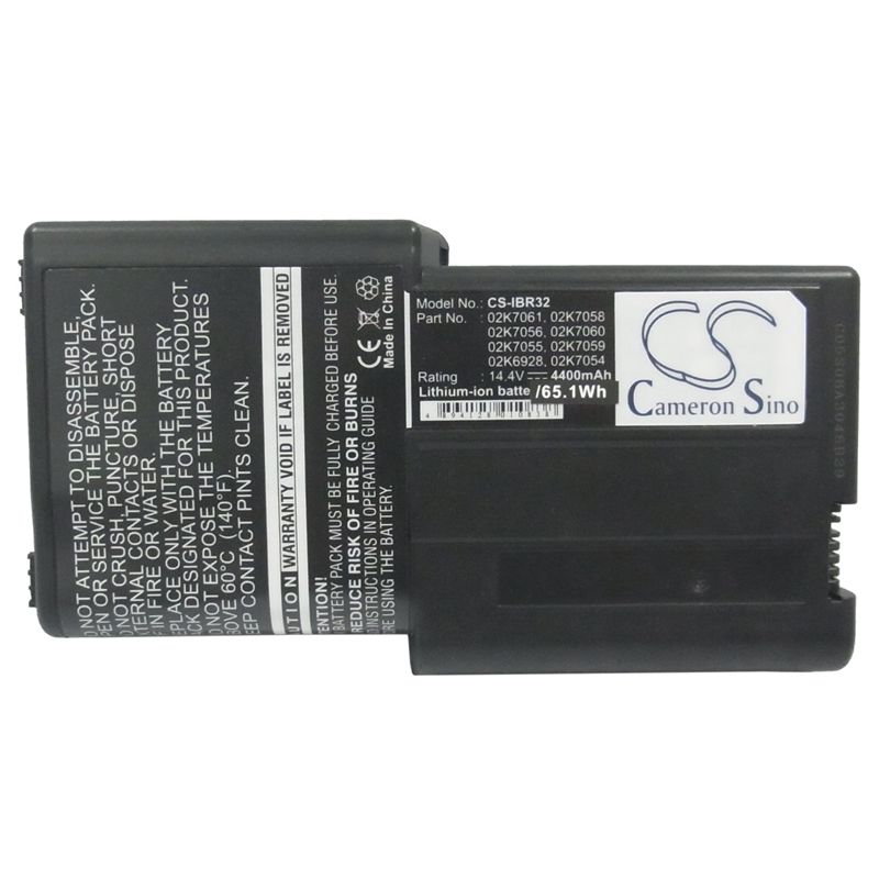 Li-ion Battery Fits Ibm, Thinkpad R32, Thinkpad R40 14.4v, 4400mah Notebook & Laptop Cameron Sino Technology Limited