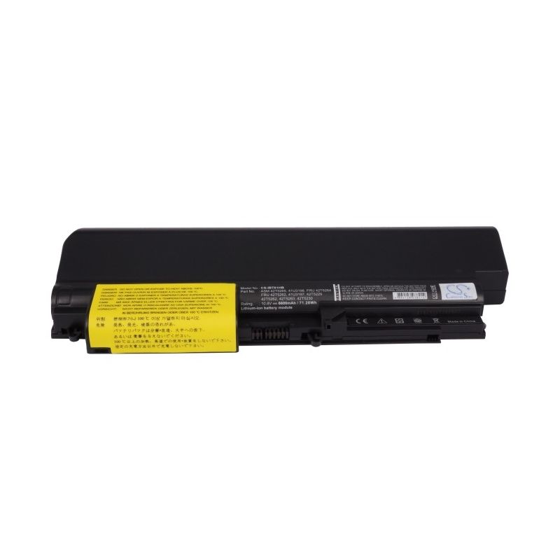 Li-ion Battery fits Ibm, thinkpad R400, thinkpad R400 7443, thinkpad R61 7732 10.8V, 6600mAh Notebook & Laptop Cameron Sino Technology Limited
