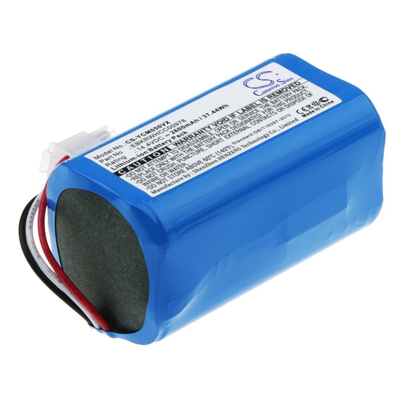 Li-ion Battery Fits Iclebo, Arte Ycr-m05, Pop Ycr-m05-p, Smart Ycr-m04-1 14.4v, 2600mah Vacuum Cameron Sino Technology Limited