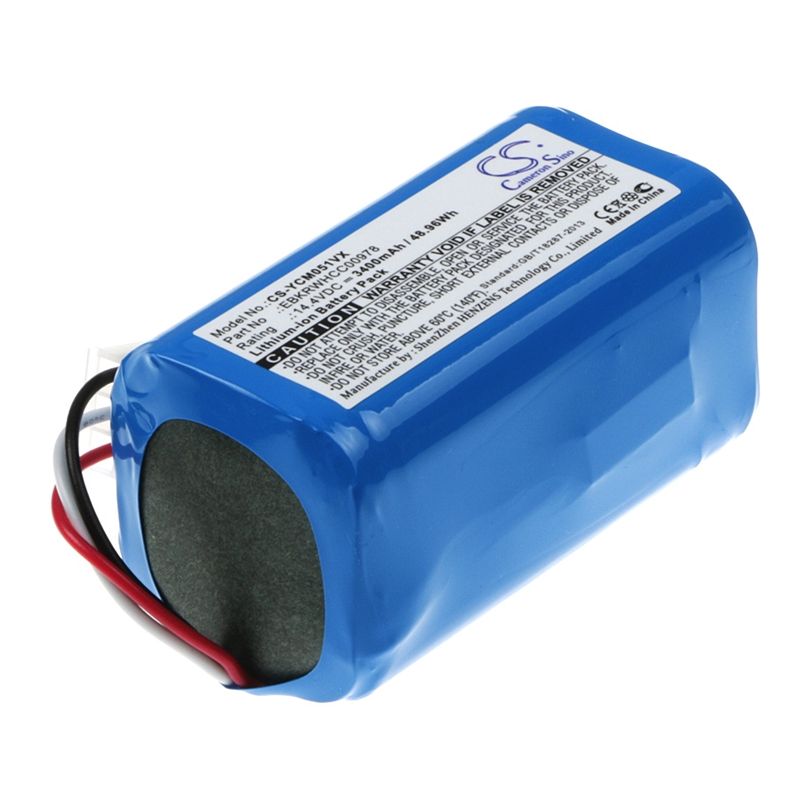 Li-ion Battery Fits Iclebo, Arte Ycr-m05, Pop Ycr-m05-p, Smart Ycr-m04-1 14.4v, 3400mah Vacuum Cameron Sino Technology Limited