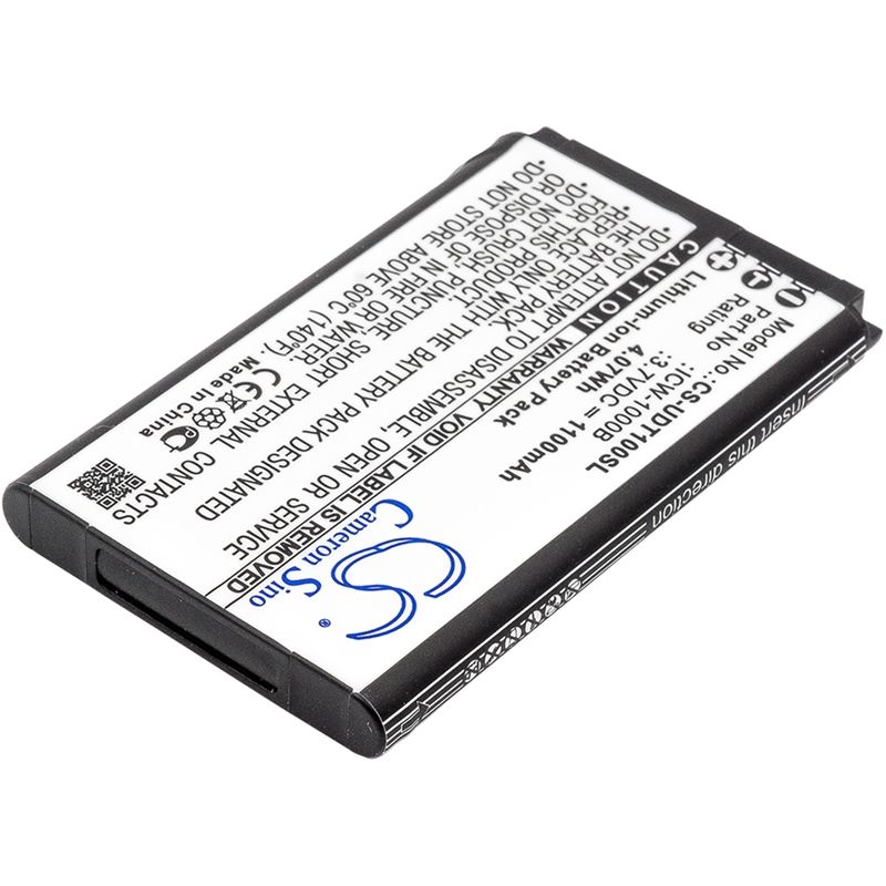 Li-ion Battery Fits Incom, Icw-1000b, Unidata, Wpu-7700 3.7v, 1100mah Communications Cameron Sino Technology Limited (Suspended)