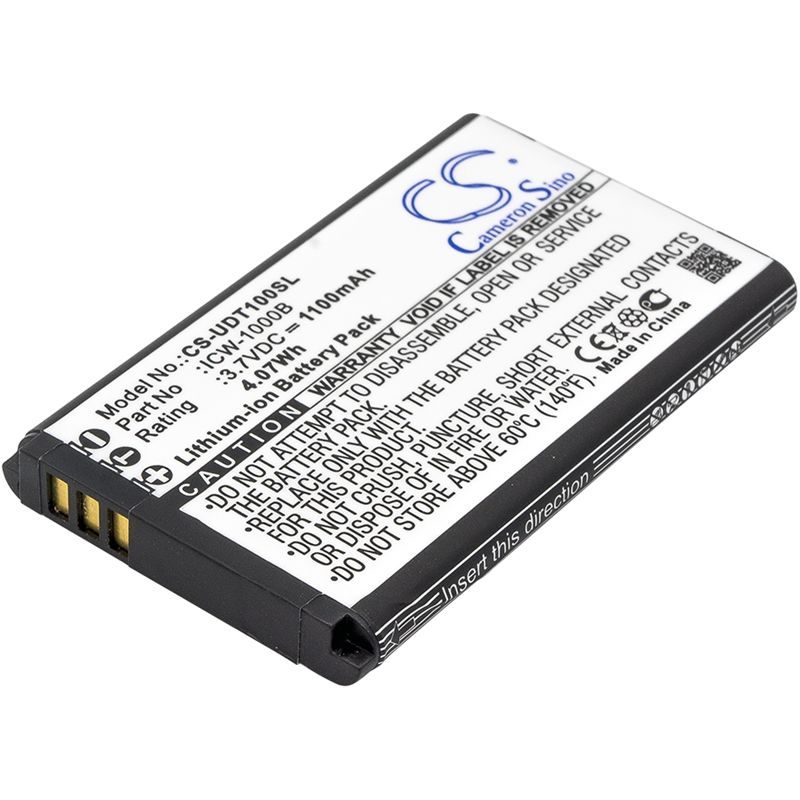 Li-ion Battery Fits Incom, Icw-1000b, Unidata, Wpu-7700 3.7v, 1100mah Communications Cameron Sino Technology Limited (Suspended)