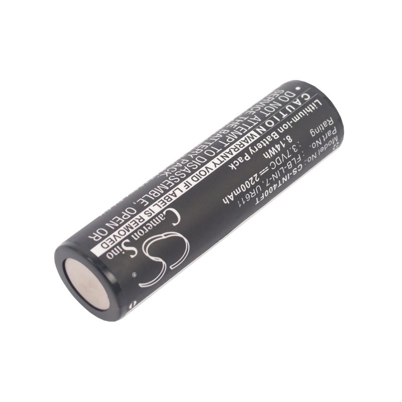 Li-ion Battery fits Inova, T4, T4 Lights, Ur611 3.7V, 2200mAh Flashlight Cameron Sino Technology Limited