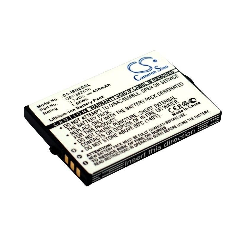 Li-ion Battery fits Insignia, Ns-da1g, Ns-da2g 1gb, Ns-da2g 2gb 3.7V, 450mAh Media Player Cameron Sino Technology Limited