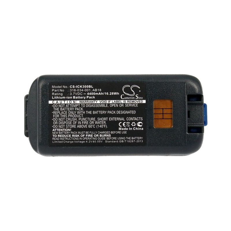 Li-ion Battery fits Intermec, Ck3, Ck3a, Ck3c 3.7V, 4400mAh Barcode Scanner Cameron Sino Technology Limited