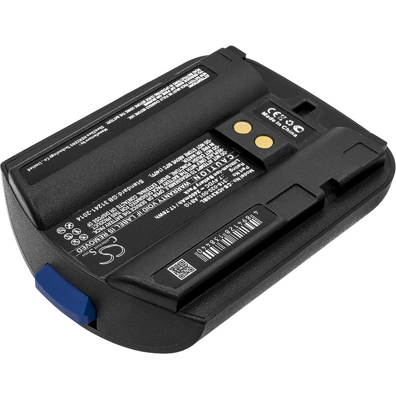 Li-ion Battery fits Intermec, Ck30, Ck31, Ck32 7.4V, 2400mAh Barcode Scanner Cameron Sino Technology Limited