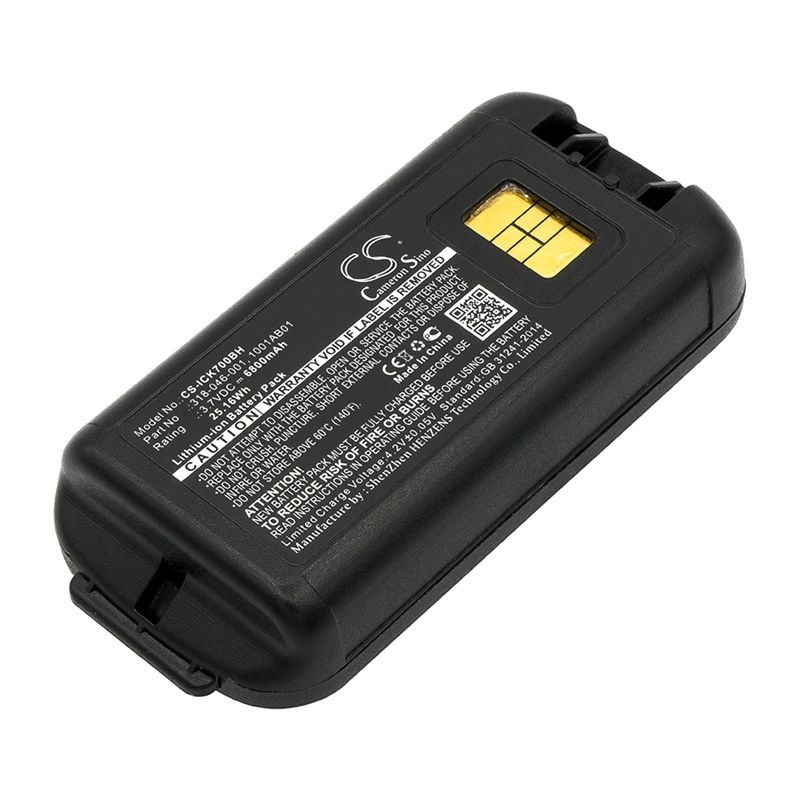 Li-ion Battery Fits Intermec, Ck70, Ck71 3.7v, 6800mah Barcode Scanner Cameron Sino Technology Limited