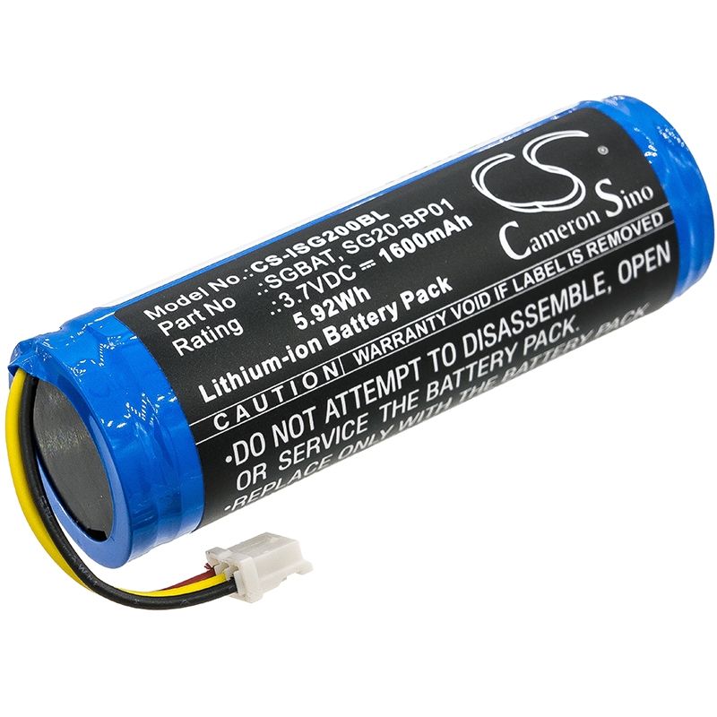 Li-ion Battery fits Intermec, Sg20, Sg20b, Sg20b1d 3.7V, 1600mAh Barcode Scanner Cameron Sino Technology Limited