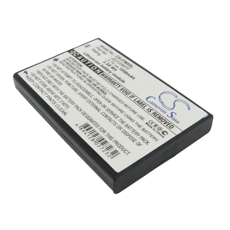 Li-ion Battery fits I.trek, M5, M5 Bt Gps, I-blue 3.7V, 1050mAh GPS & Navigator Cameron Sino Technology Limited