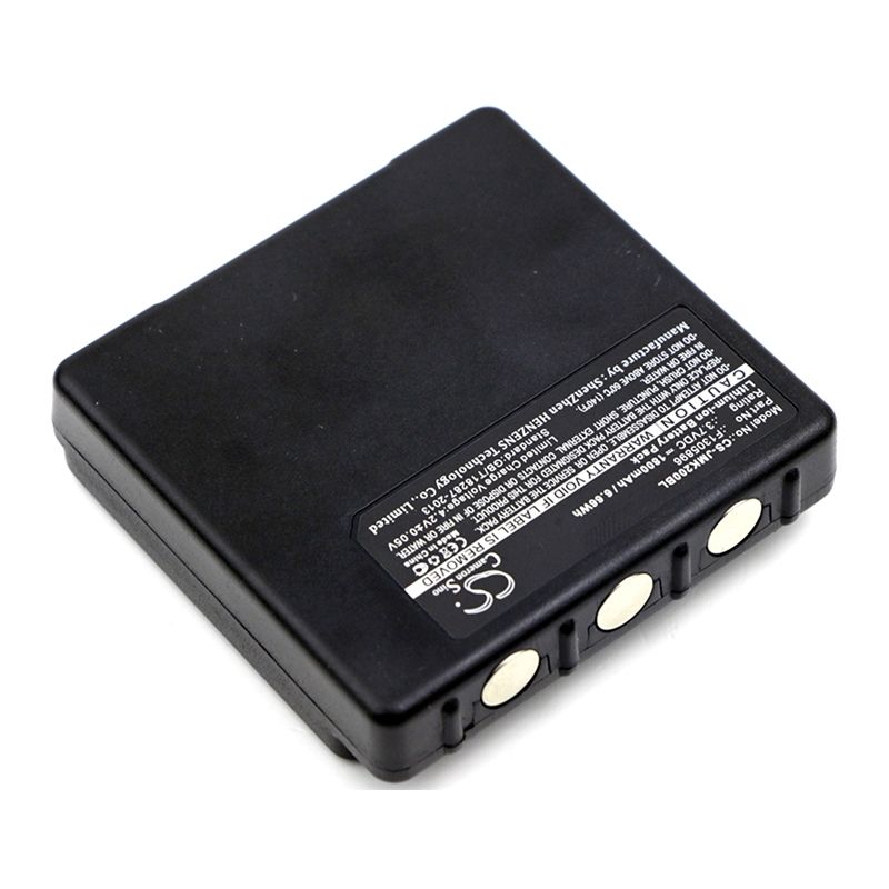 Li-ion Battery fits Jay, Beta6 Two-way Radio, Gama10 Remote Control Security, Gama6 Remote Control Security 3.7V, 1800mAh Crane Remote Control Cameron Sino Technology Limited