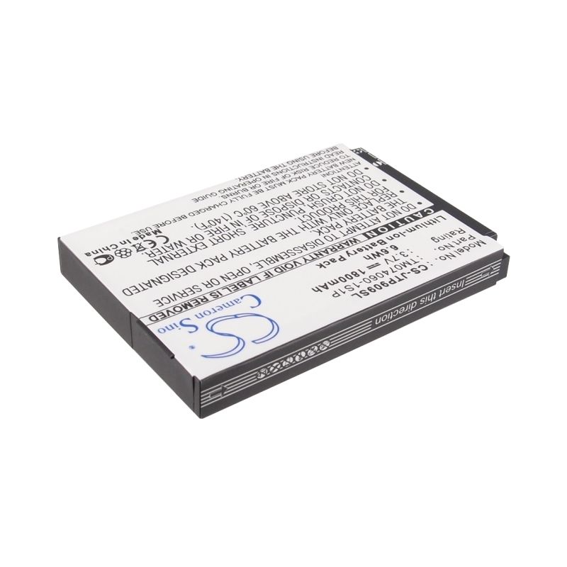 Li-ion Battery fits Jcb, pro-smart, toughphone pro-smart, toughphone tp909 3.7V, 1800mAh Mobile & SmartPhone Cameron Sino Technology Limited