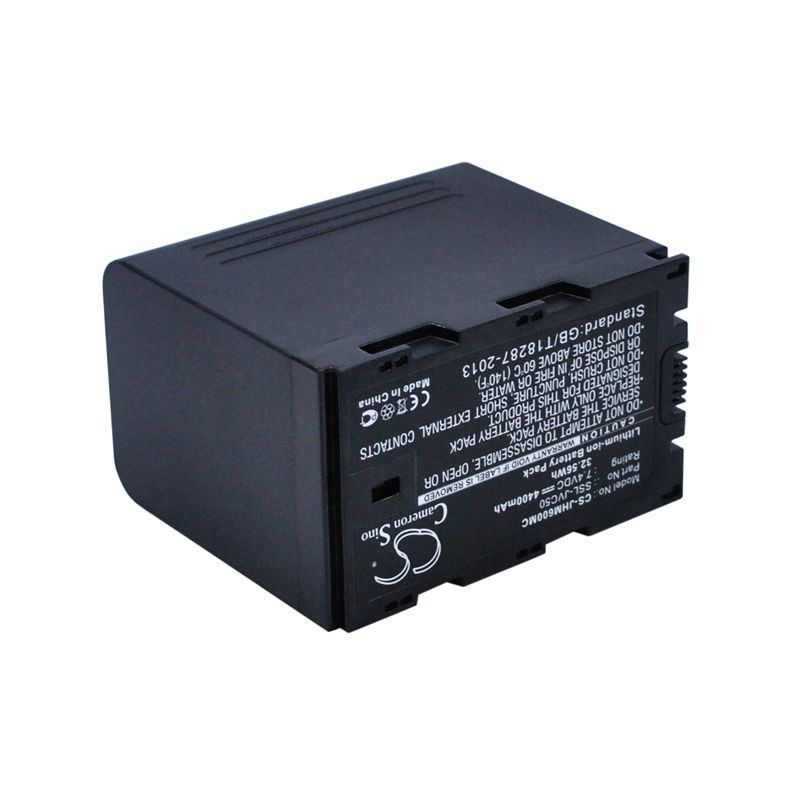 Li-ion Battery Fits Jvc, Gy-hm200, Gy-hm200e, Gy-hm200esb 7.4v, 4400mah Camera Cameron Sino Technology Limited