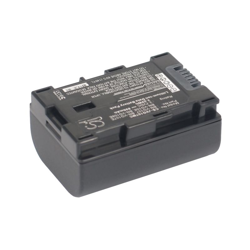 Li-ion Battery Fits Jvc, Gz-e10, Gz-e100, Gz-e200 3.7v, 890mah Camera Cameron Sino Technology Limited