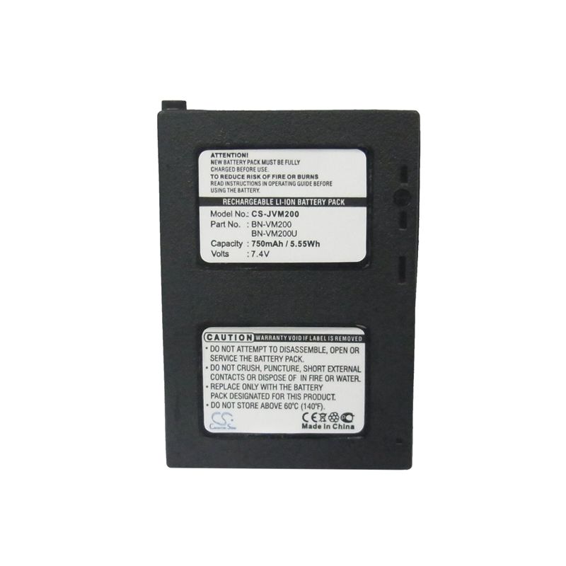 Li-ion Battery fits Jvc, Gz-mc100, Gz-mc100ek, Gz-mc100ex 7.4V, 750mAh Camera Cameron Sino Technology Limited