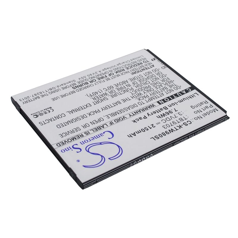Li-ion Battery fits K-touch, kis 3, kis 3w, kis 4 3.7V, 2150mAh Mobile & SmartPhone Cameron Sino Technology Limited (Suspended)