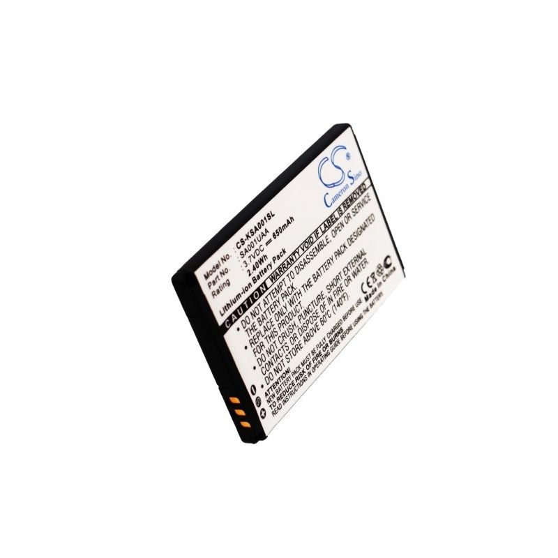 Li-ion Battery fits Kddi, is01, sa001, sa002 3.7V, 650mAh Mobile & SmartPhone Cameron Sino Technology Limited
