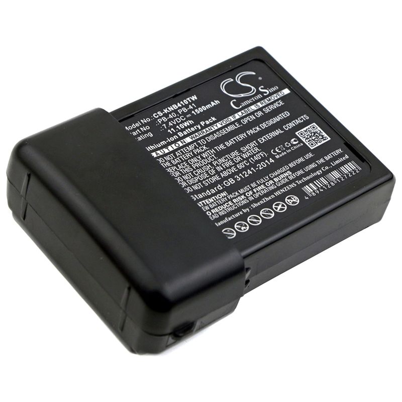 Li-ion Battery fits Kenwood, Tk-2118, Tk-3118 7.4V, 1500mAh Two-Way Radio Cameron Sino Technology Limited