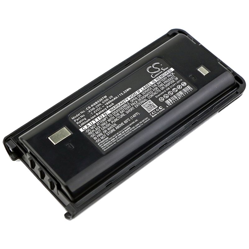 Li-ion Battery Fits Kenwood, Tk-2200, Tk-2200lp, Tk-2202 7.4v, 1800mah Two-Way Radio Cameron Sino Technology Limited
