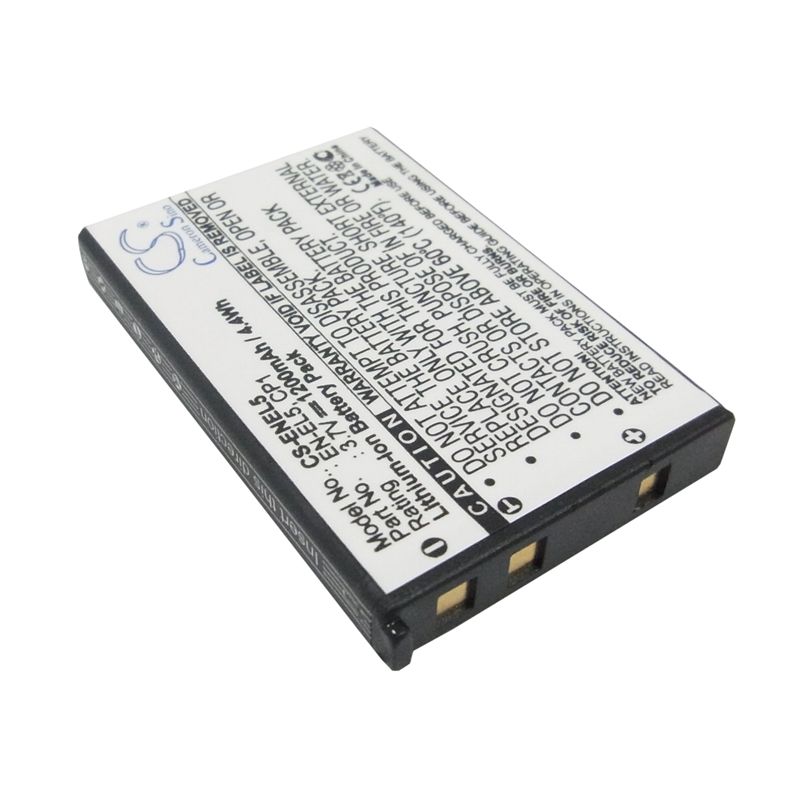 Li-ion Battery Fits Klicktel, Navigator K5, Nikon, Coolpix 3700 3.7v, 1200mah Camera Cameron Sino Technology Limited