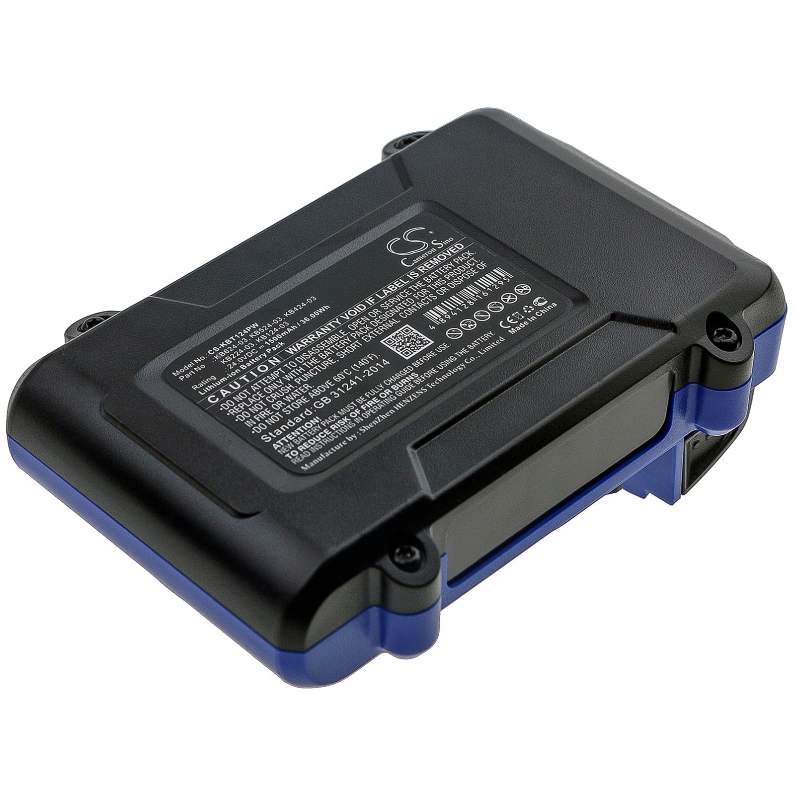 Li-ion Battery fits Kobalt, Kb124-03, Kb224-03, Kb424-03, Kb524-03, Kb624-03 24.0V, 1500mAh Power Tools Cameron Sino Technology Limited