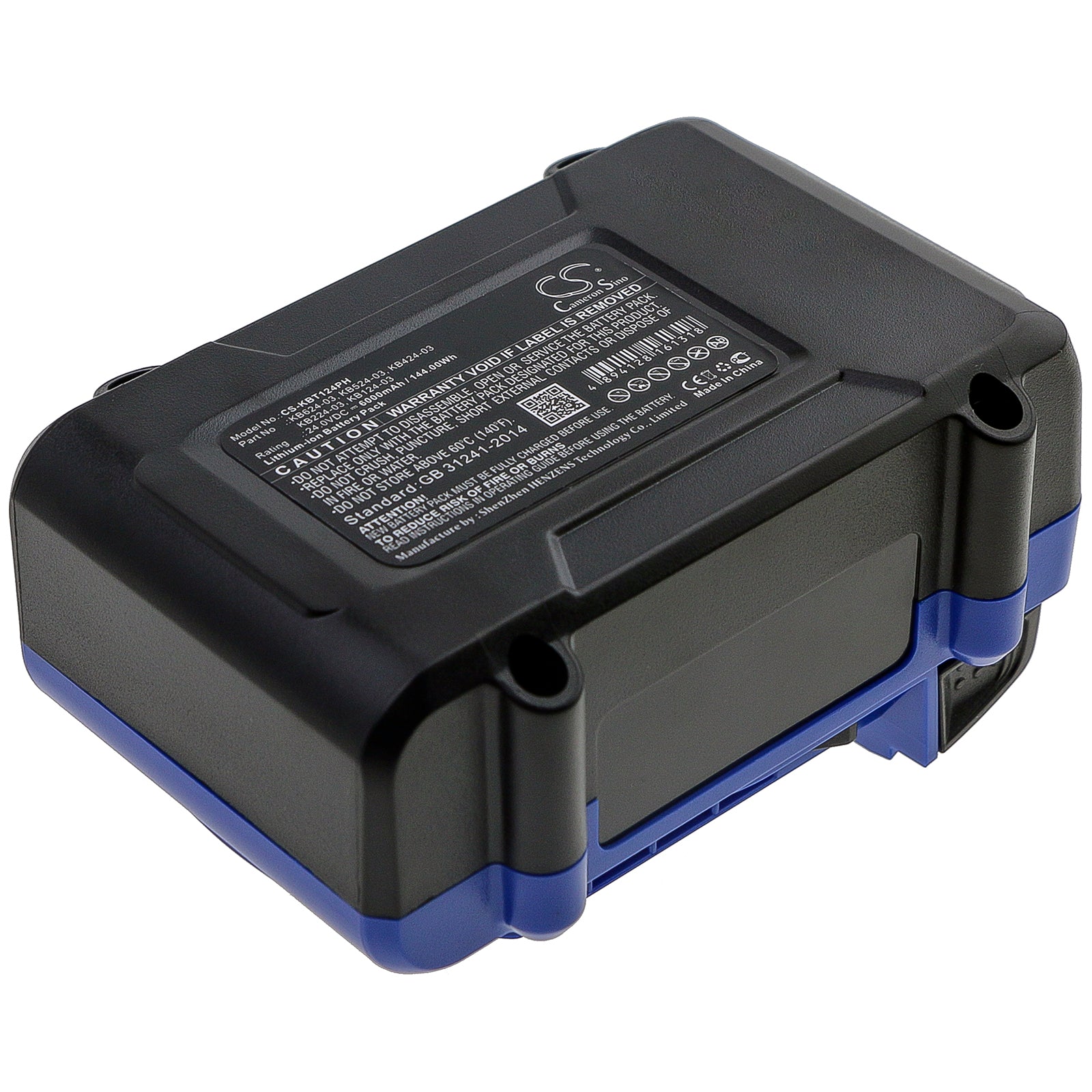 Li-ion Battery fits Kobalt, Kb124-03, Kb224-03, Kb424-03, Kb524-03, Kb624-03 24.0V, 6000mAh Power Tools Cameron Sino Technology Limited