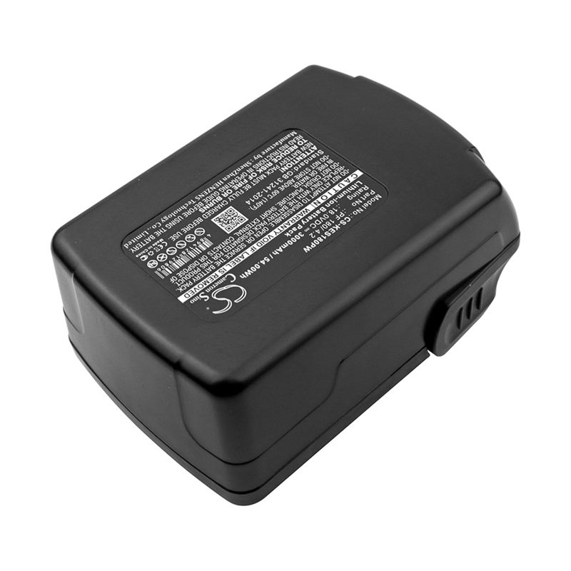 Li-ion Battery fits Kress, 180 Afb, 18.0V, 3000mAh Power Tools Cameron Sino Technology Limited