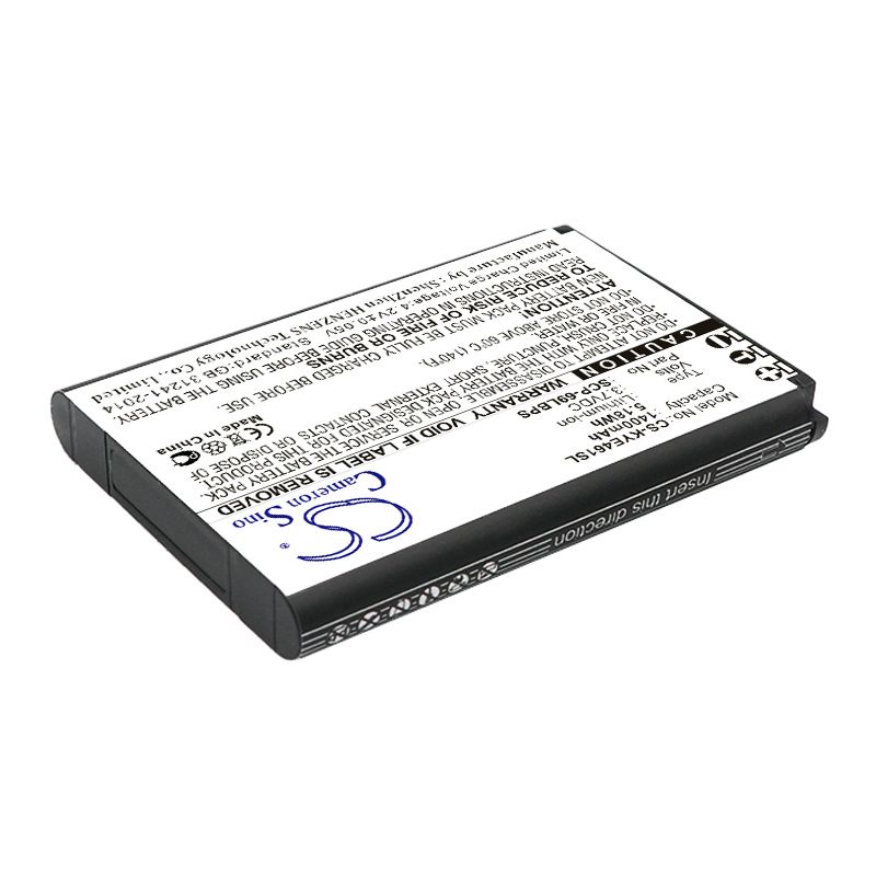 Li-ion Battery Fits Kyocera, Duraxtp, Duraxv Lte 3.7v, 1400mah Mobile & SmartPhone Cameron Sino Technology Limited