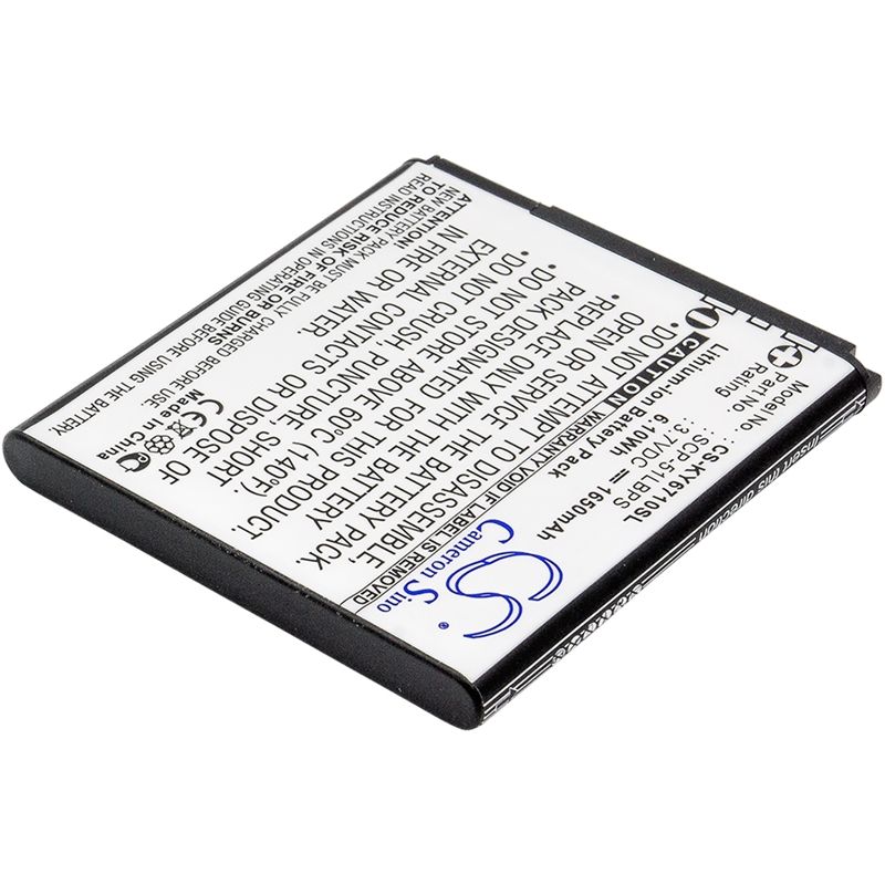 Li-ion Battery fits Kyocera, e6710, e6715, torque 3.7V, 1650mAh Mobile & SmartPhone Cameron Sino Technology Limited