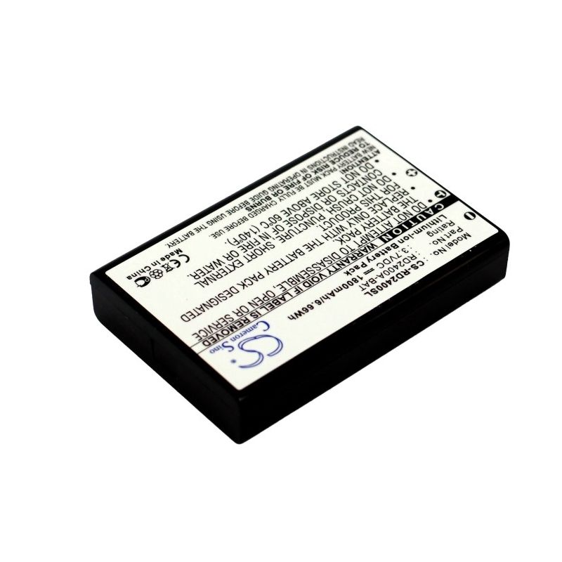 Li-ion Battery fits Lawmate, Pv-1000, Pv-700, Pv-800 3.7V, 1800mAh Media Player Cameron Sino Technology Limited