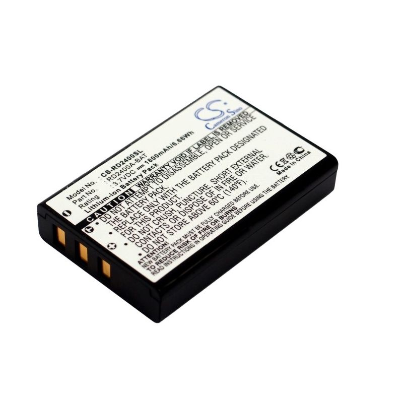 Li-ion Battery fits Lawmate, Pv-1000, Pv-700, Pv-800 3.7V, 1800mAh Media Player Cameron Sino Technology Limited